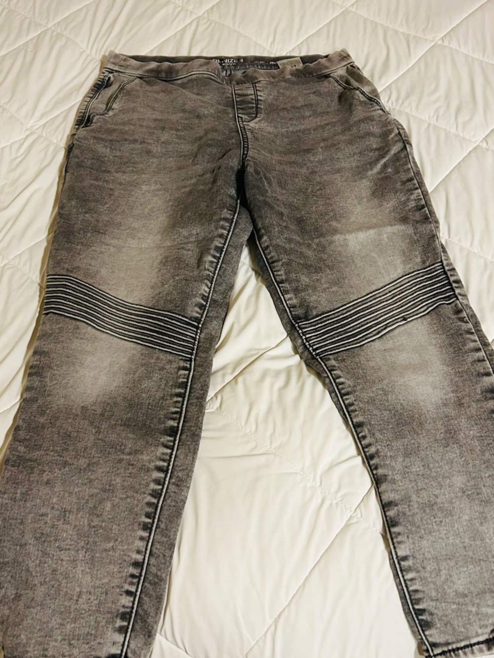 Denizen from Levi's Women's Straight Leg Gray Washed Jeans